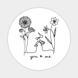 You & Me Magnet